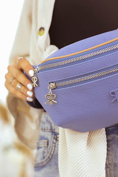 ImPolo Geantă Miya Sports Blue Tan pentru femei