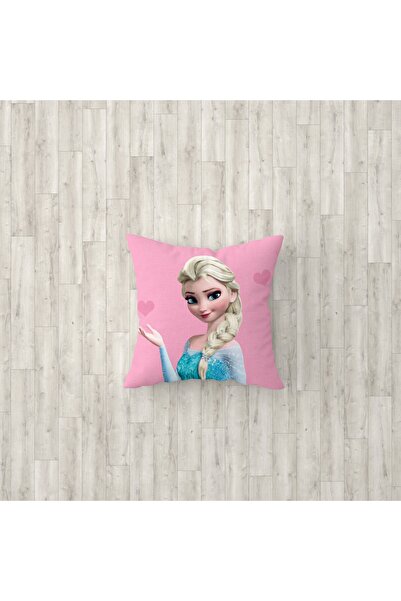 Talia Home Husă de pernă pentru copii și cameră pentru bebeluși Elsa, cu model roz Elsa, 3 piese Tlakr-069