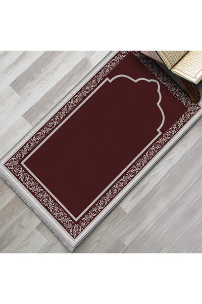 Evaşk Namazlık Dokuma Halı Kaymaz Muslumana Seccade
