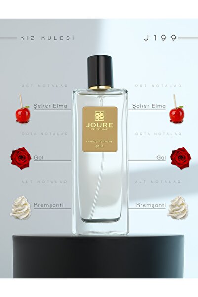 JOURE PERFUME Joure J199 - Tatlı Amber Karamel Kokulu 50ml Çok Kalıcı Edp Kadın Parfüm