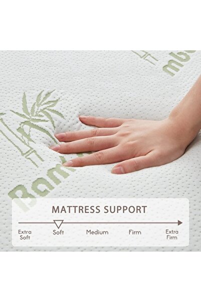 Heyner Bamboo Tek Kişilik Katlanabilir Visco Yatak