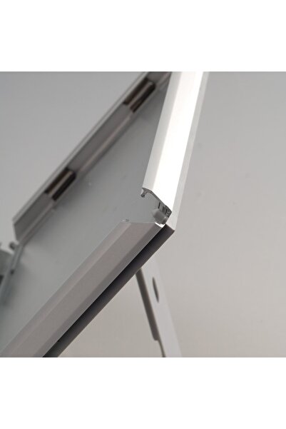 Snapper Alüminyum Açılır Kapanır Çıtçıtlı A4 Reklam Çerçevesi Eko 25 Mm