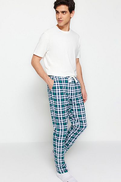 Trendyol Collection Pyjamahose - Grün - Straight