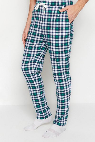 Trendyol Collection Pyjamahose - Grün - Straight