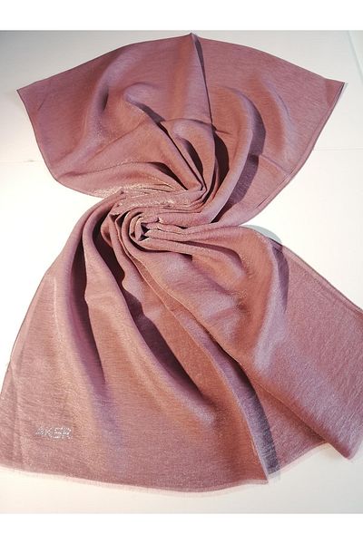 Aker Λαμπερό Σάλι 1000001-994 Dark Dusty Rose