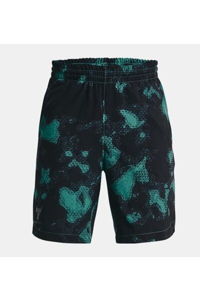 Under Armour Pantaloni scurți imprimați cu țesuturi Rock Project pentru băieți1379006-722