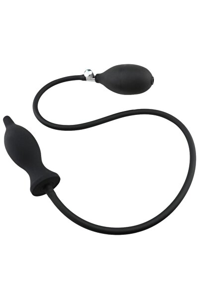 Lilitu Shop Şişebilen Pompalı Anal Plug Siyah