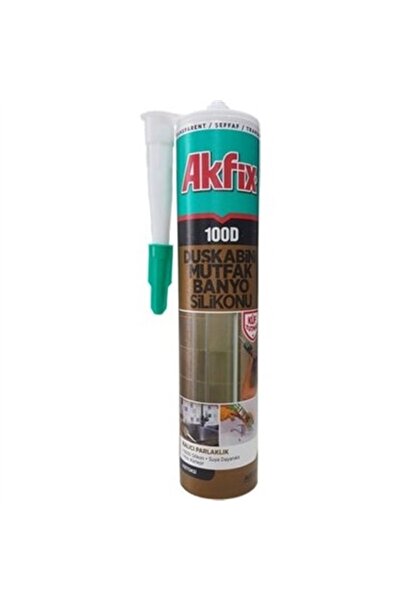 Akfix 100d Duşakabin Silikonu Beyaz 280ml
