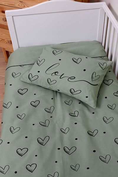 Tuğba Kuğu Linen Duvet Cover Set - Single (160x220)
