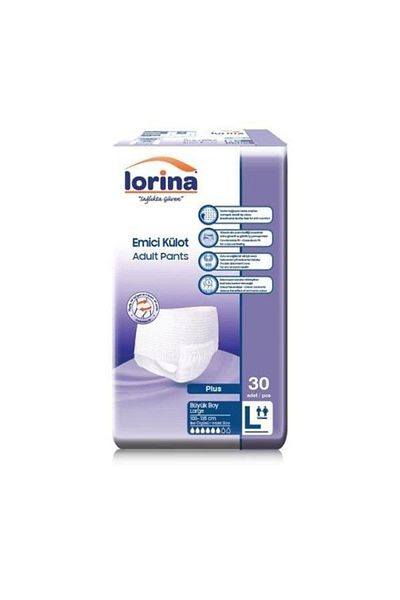 LORİNA Adult Patient Diapers - Absorbent Panties, Large 120 Pieces