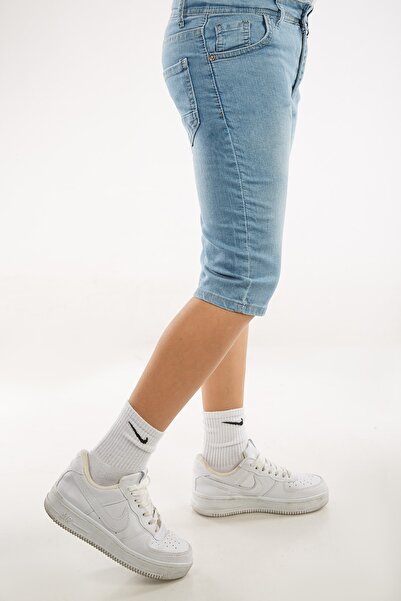 AJN Boy's Lycra Jeans Capri Ice 1333/1 Kilo 39) (height 1.45cm) (12 Years)