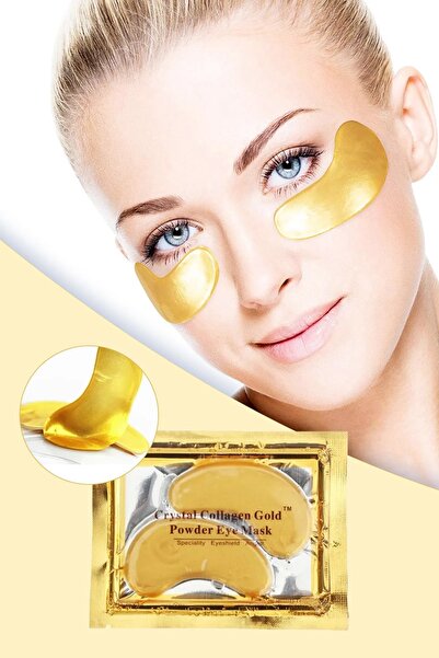 xolo Gözaltı Altın Maske 3 Adet Kolajen Maske Gözaltı Morluk Gold Collagen