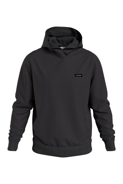 Calvin Klein Kapüşon Yaka Siyah Erkek Sweatshırt K10k110606beh