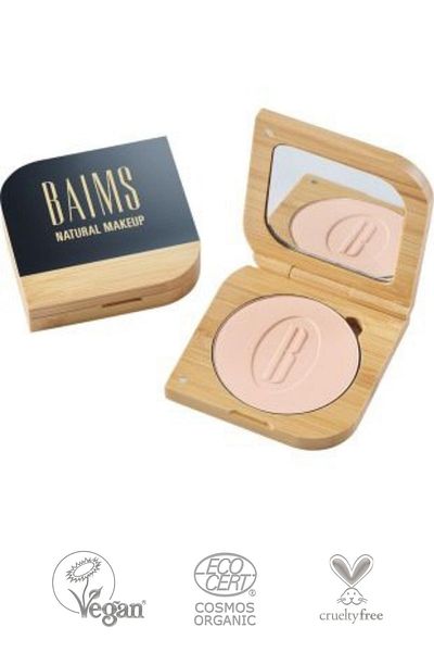 baims Mineral Compressed Powder Organic Vegan Powder