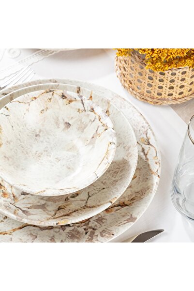 Mondecor 24 Parça 6 Kişilik Porselen Yemek Takımı