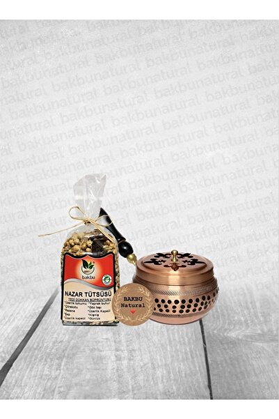 Copper Incense Holder,Incense Pan No:15 and Evil Eye Incense
