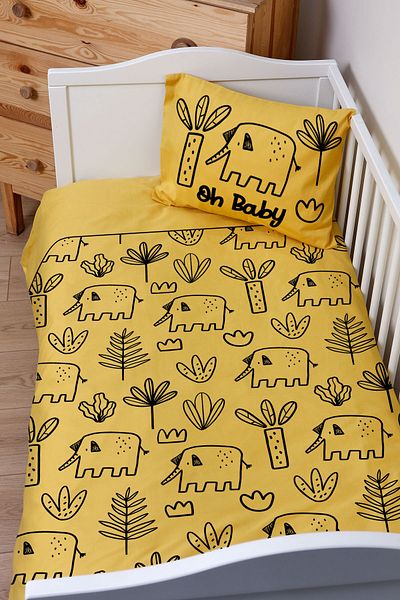 Tuğba Kuğu Linen Duvet Cover Set - Single (160x220)