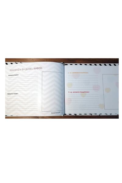 NATUREL Pregnancy And Mother Baby Diary Pen Sticker Memory Cards