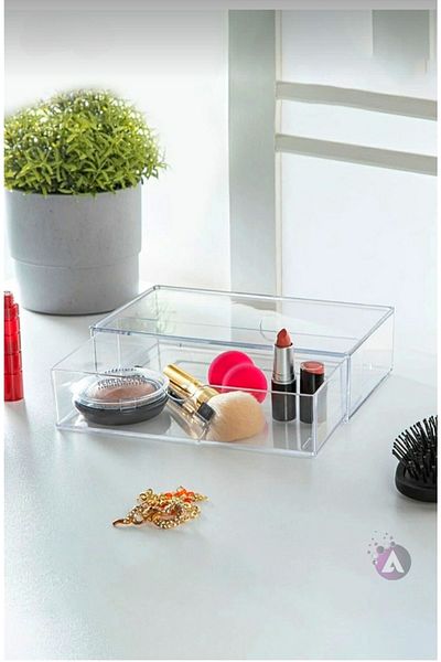 AHİR TİCARET Large Size Makeup Jewelry Drawer Box614