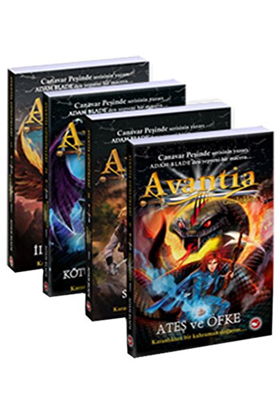 Beyaz Balina Yayınları Avantia Günlükleri Seti - 4 Kitap Takım