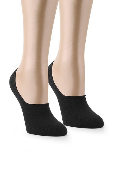 nettofit Pachet de 8 șosete de balerină invizibile, din silicon, antiderapante, cu culori mixte, de vară