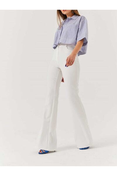 geenz manifacture Ngbutika Spanish High Waist Lycra White Jeans Pants
