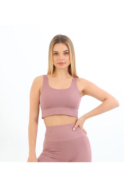 by İGP Товстий чорний бюстгальтер на бретельках з підкладкою та шнурівкою