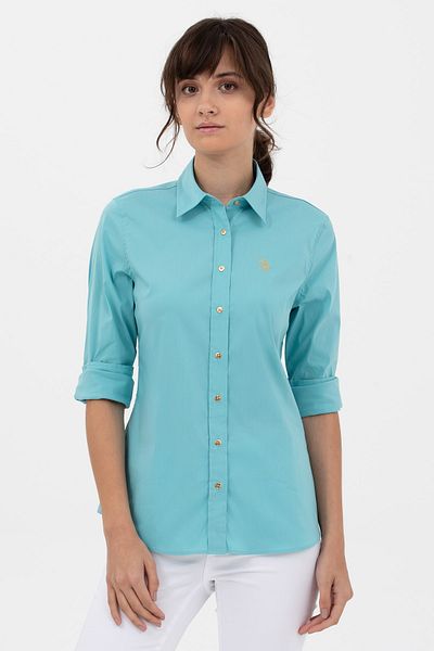 U.S. Polo Assn. Μας. Αθλητικό πουκάμισο Polo Wipe Fit Crısy23y G081sz078.0001570603