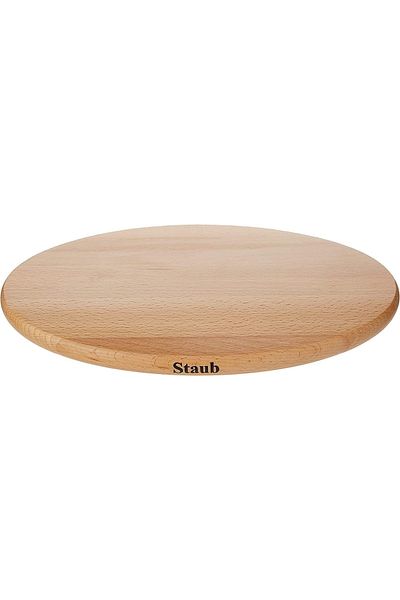 STAUB Magnetic Wooden Trivet 29cm Beech Wood
