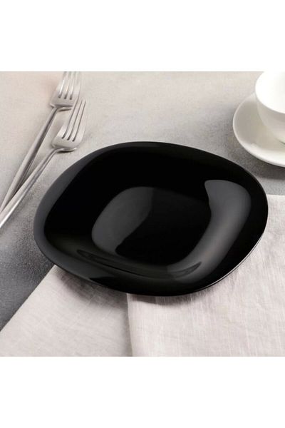Luminarc Carine Black 18 Piece Dining Set