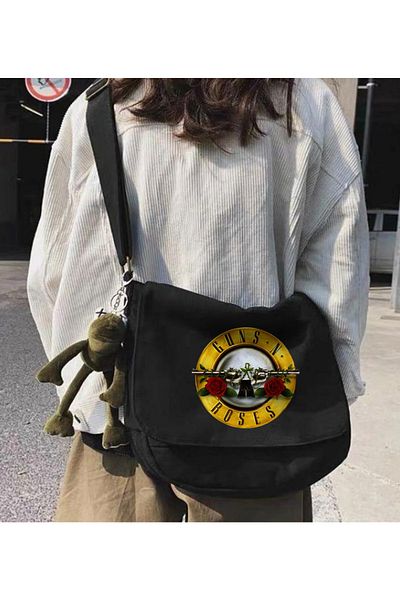 DEFLİNMODA Geanta Messenger Gun S Roses