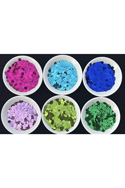 e tuhafiye 6 culori pentru broderie, timbre pentru decorare (10 AR GRAm)