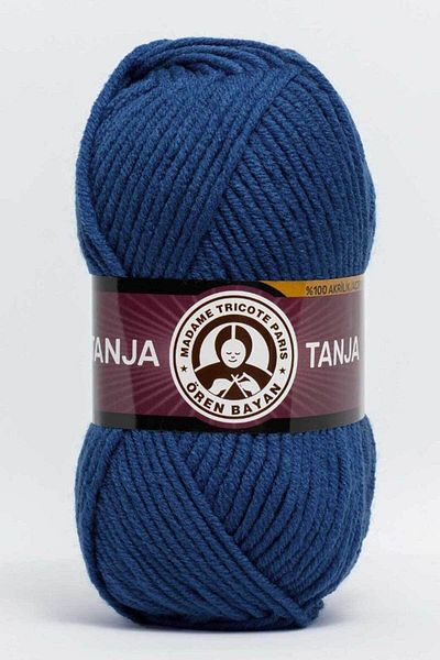Ören Bayan Tanja Hand Knitting Thread 100 Gr Color 150 Sailor Blue