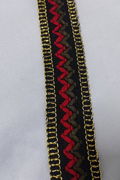 DUAYEN Renkli Dekoratif Şerit Spektrum Desen 1 Metre