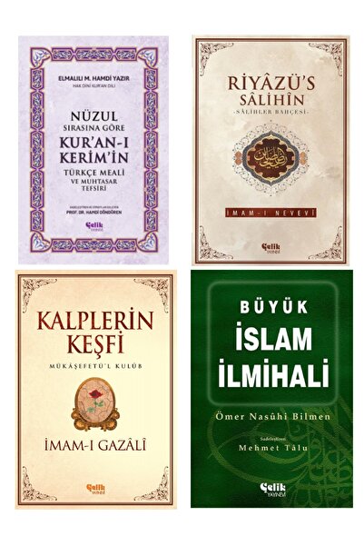 Çelik Yayınevi Nüzul Sırasına Göre Kur'an-ı Keri?m'i?n Türkçe Meali?-kalpleri...