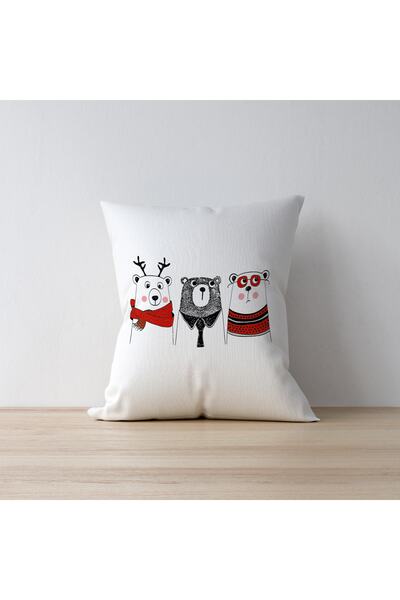 Talia Home Husă de pernă pentru copii și camere pentru bebeluși cu ursuleți d...