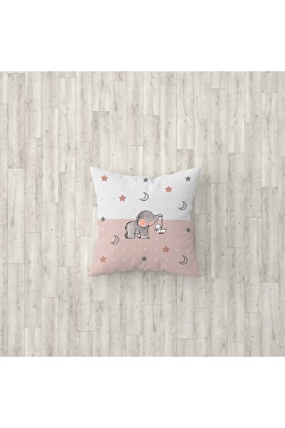 Talia Home Husă de pernă de 3 bucăți cu model de elefant înstelat pentru came...