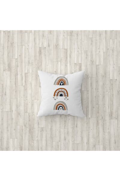 Talia Home Husă de pernă pentru cameră pentru copii cu model de curcubeu, pachet de 3 Tlakr-169