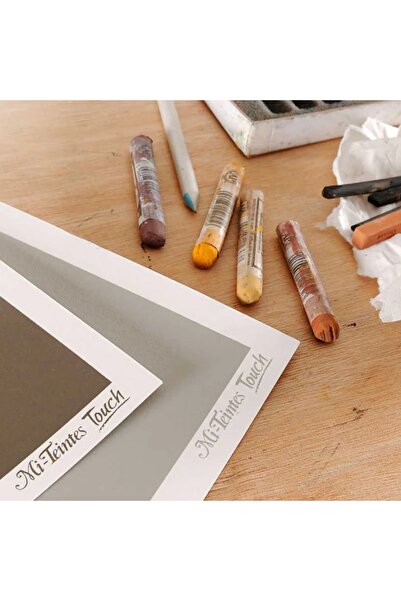 Canson Mi-teintes Touch Sand Pastel Block A3 350gr 4 Colors 12 Sheets