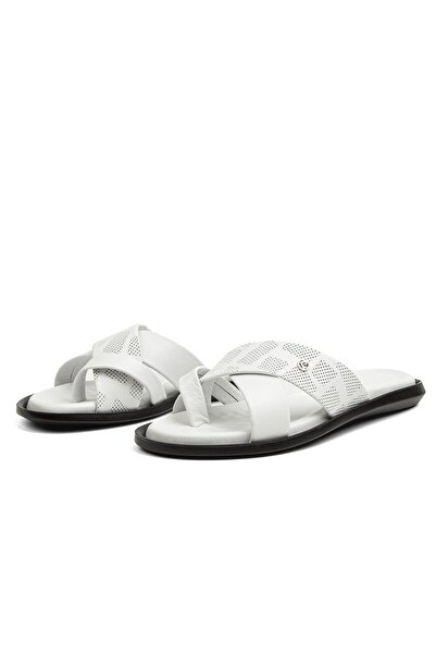 Pierre Cardin ®| PC-7120 - 2162 White - Men's Slippers
