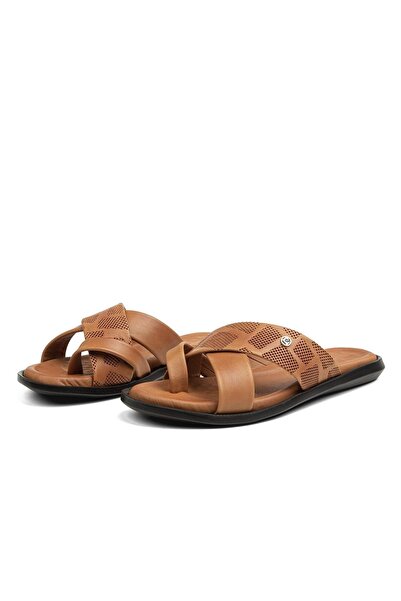 Pierre Cardin ®| PC-7120 - 2162 Tan - Men's Slippers