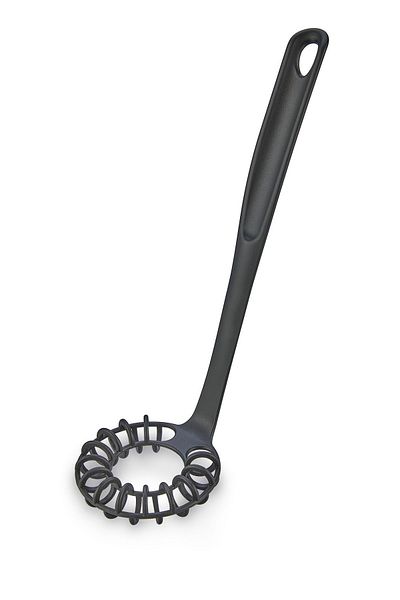 ELEGANCEV Teflon Spiral Beater - Resistant to 220 Degrees - Black
