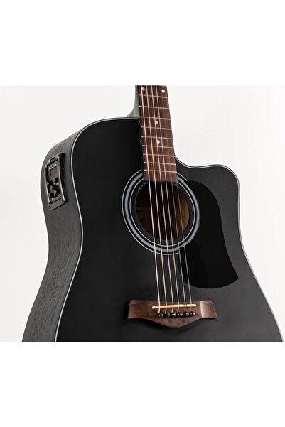 VALLER Ag240-bk Eq Siyah Elektro Akustik Gitar