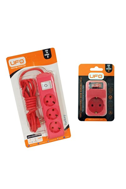 UFO Akım Korumalı Set Fuşya 1.5 Mt Tekli Akım Korumalı