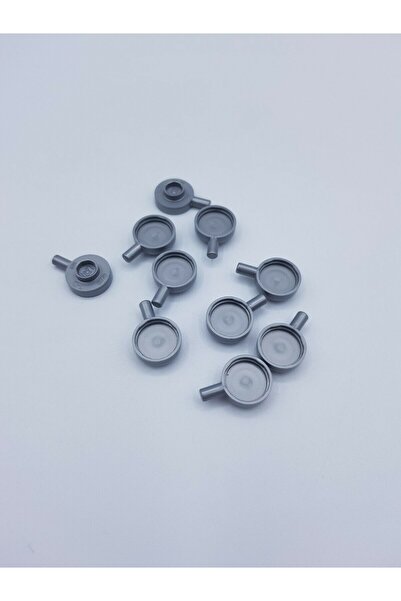 LEGO Aksesuar Moc Custom Minifigür Minifigure Mutfak Gümüş Tava 2 Adet Gönder...