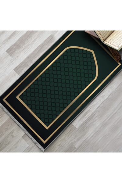 Evaşk Namazlık Dokuma Halı Kaymaz Muslumana Seccade