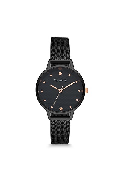 Forentina Siyah Hasır Kol Saati Ps1859