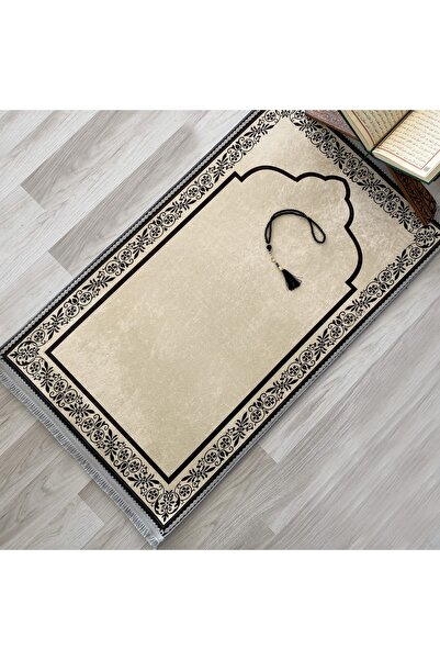 Evaşk Namazlık Dokuma Halı Kaymaz Muslumana Seccade
