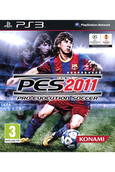 KONAMI Pes 2011 Ps3 Oyun Pes 11 Plastation 3 Oyun Pro Evolution Soccer(TEŞHİR)