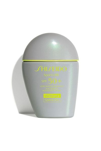 Shiseido SPF50 Wetforce Quick Dry Sports BB Cream - Medium Dark 30 ml